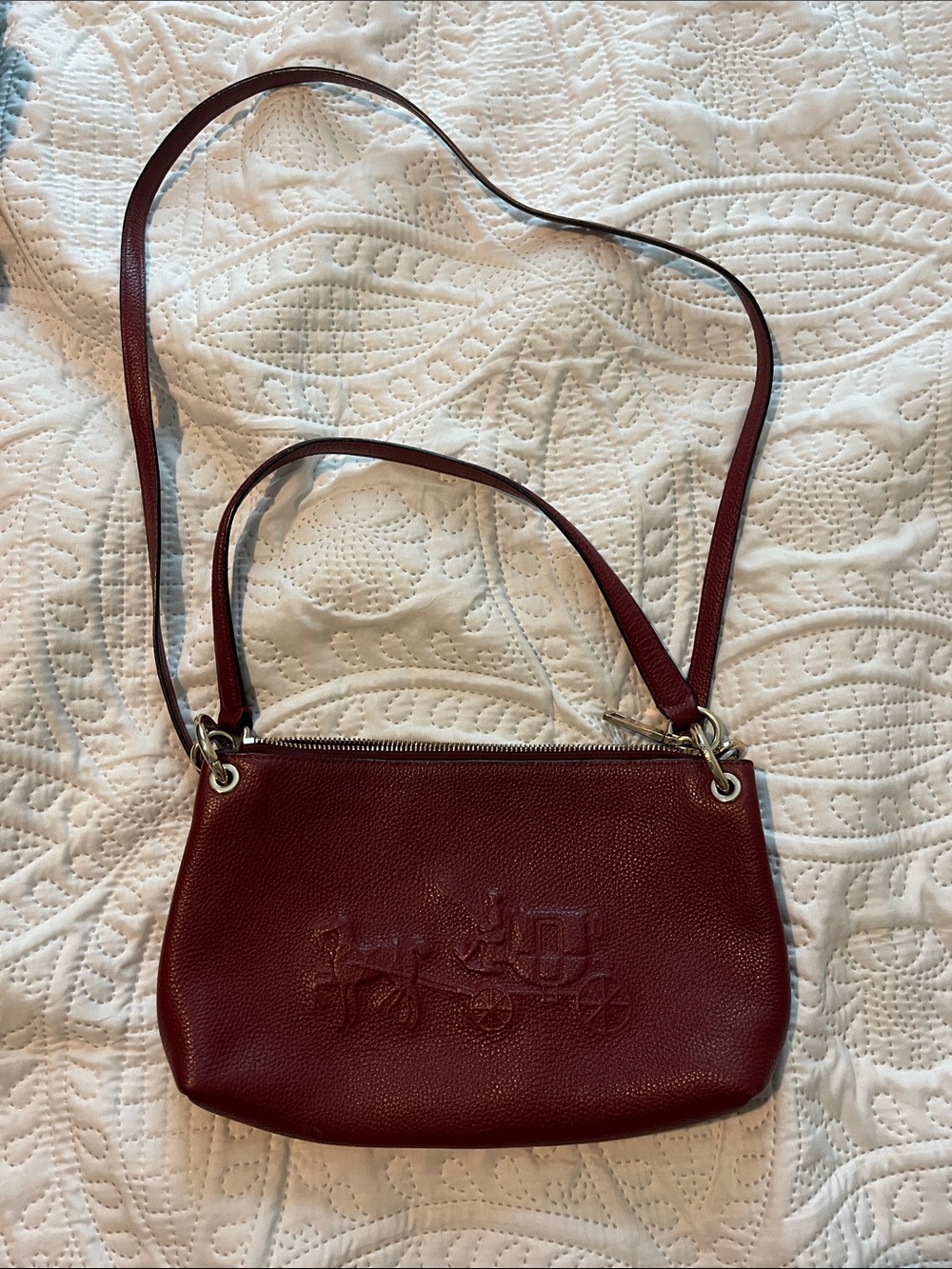 Coach Leather Too Handle Bag
